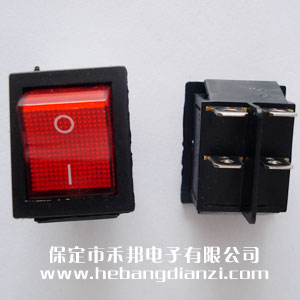 KCD2-201船型開關 紅色