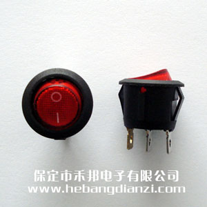 圓形KCD1-105 紅 帶燈