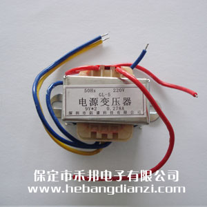 5W電源變壓器9V*2