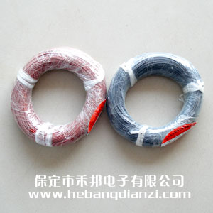 硅膠高溫線0.3mm2 紅 黑