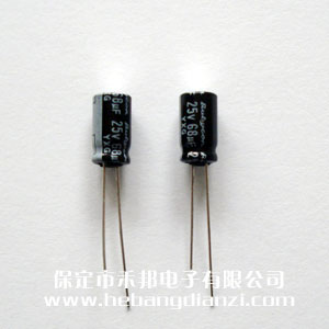 進(jìn)口電解25V-68uF