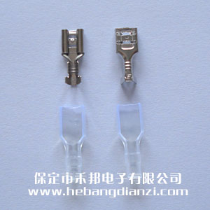 臺(tái)產(chǎn) 6.3插簧(含護(hù)套)