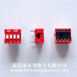4P撥碼開關(guān) 臺(tái)產(chǎn) 平撥