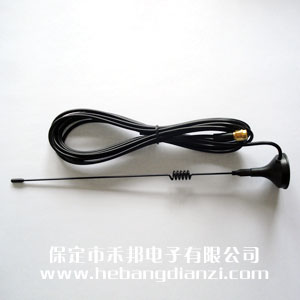 吸盤式3米天線 900-1800MHz 天線高度22cm