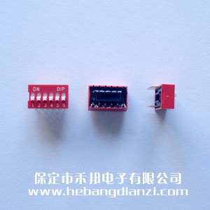 6P撥碼開關(guān) 臺(tái)產(chǎn) 平撥