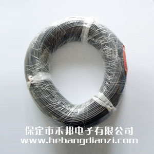 硅膠高溫線0.5mm2 黑