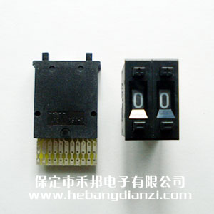 KA-1撥盤開關11腳 黑色