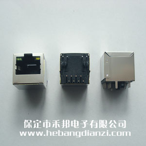 RJ45立式網口座 帶燈